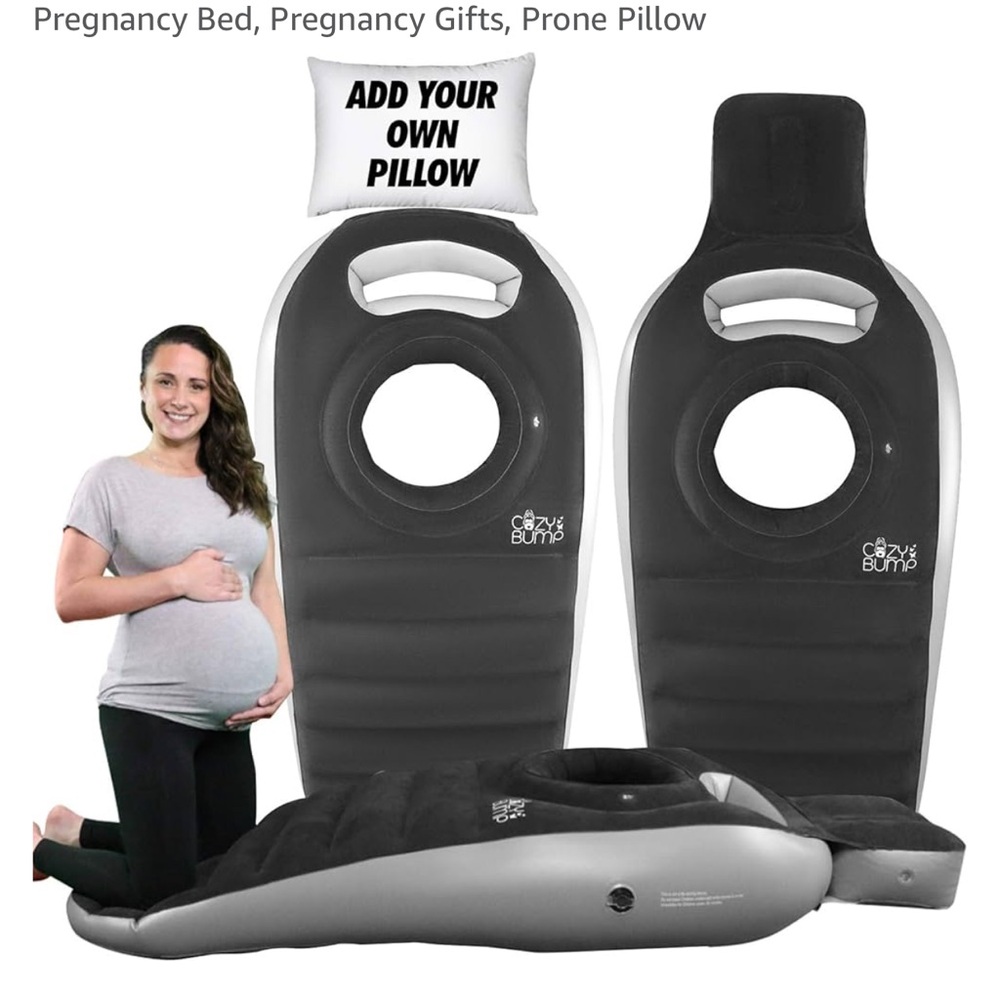 Cozy bump inflatable pillow